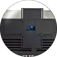 ビームをマスキングプレートによりカット